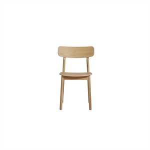 Woud Soma Dining Table Chair 2 Pcs. Oiled Oak