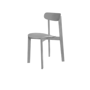 Please Wait to be Seated Bondi Dining Chair Ash Grey