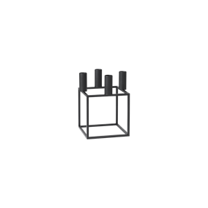 Audo Kubus 4 Candlestick Black