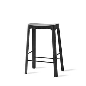 Please Wait to be Seated Crofton Barstool H65 Black