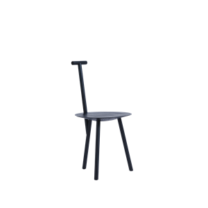 Please Wait to be Seated Spade Chair Navy Blue