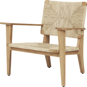 GUBI F-Chair Outdoor Armchair