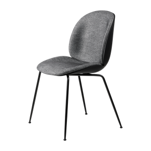 GUBI Beetle Dining Chair Front Upholstered In Plain 0023