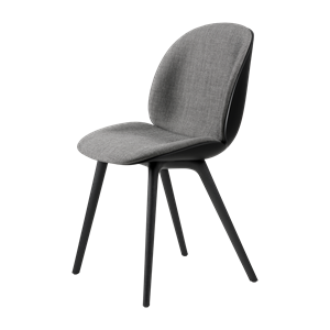 GUBI Beetle Dining Chair Plastic Leg Front Upholstered I Remix 3 152