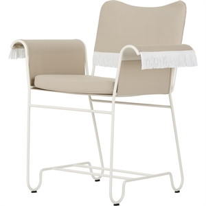 GUBI Tropique Dining Table Chair M. Fringes Limonta Udine 12/White