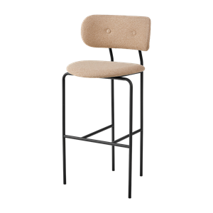 GUBI Coco Barstool H75 Around Bouclé 004