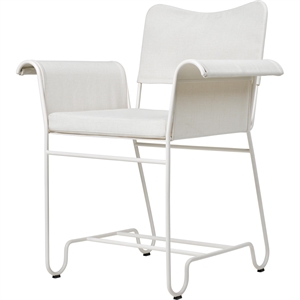 Gubi Tropique Dining Chair White/Leslie 06