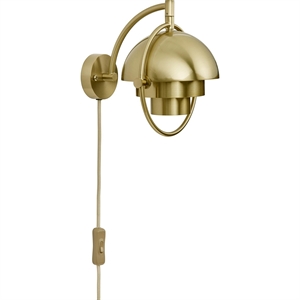 Gubi Multi-Lite Wall Lamp Brass