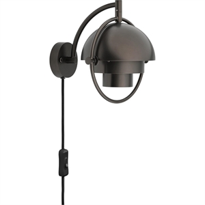 Gubi Multi-Lite Wall Lamp Black Brass