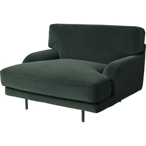 Gubi Flaneur Armchair Black/Asator 0984