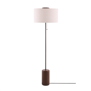 Globen Lighting Bosco Floor Lamp Red Stained Oak