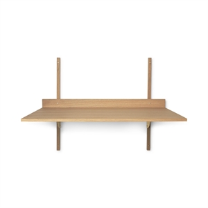 Ferm Living Sector Desk Oak/Brass