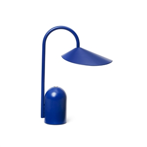 Ferm Living Arum Portable Lamp Bright Blue