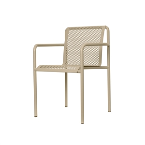 Ferm Living Dapple Outdoor Chair With Armrests Cashmere