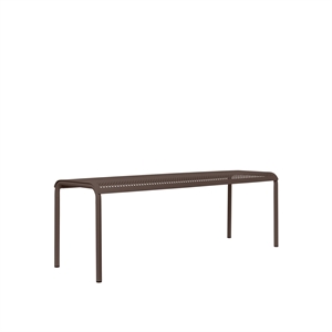 Ferm Living Dapple Outdoor Bench Dark Chocolate