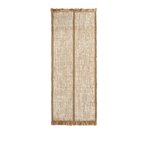 Ferm Living Athens Stripes Rug 80x200 Natural/ Off White