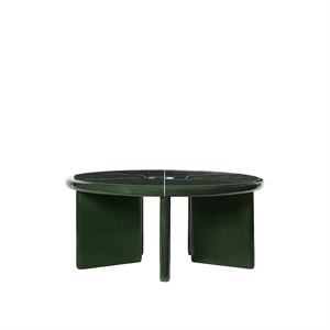 Ferm Living x Utzon Can Lis Deya Coffee Table Ø80 Dark green