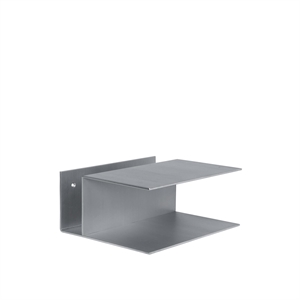 Ferm Living Storage Bedside Table Aluminum