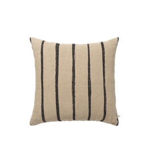 Ferm Living Oleo Cushion 50x50 Natural/ Black