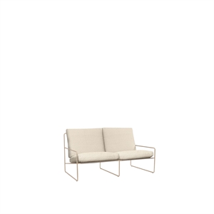 Ferm Living Desert 2-Seater Sofa Bouclé/Cashmere/ Off White