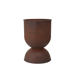 Ferm Living Hourglass Pot Medium Rust