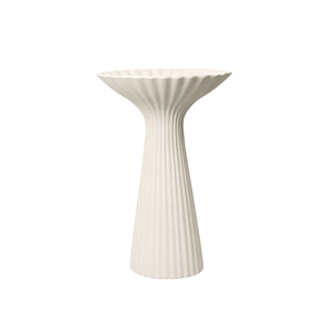 Ferm Living Fountain Pedestal Bowl Ivory