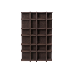 Ferm Living Tilem Shelf 4x6 Dark Stained Oak