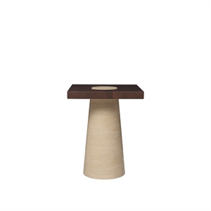 Ferm Living Grova Side Table Travertine