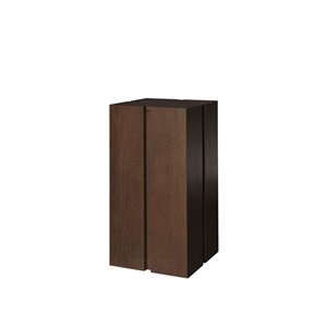 Ferm Living Parcel Pedestal H60 Dark Stained