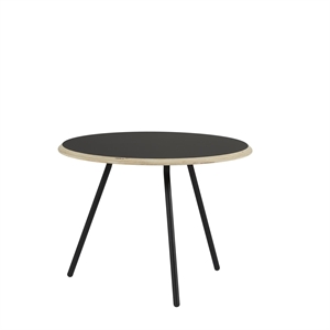 Woud Soround Coffee Table Black Laminate Ø60 H44.5