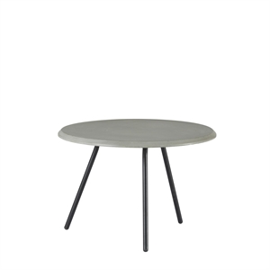 Woud Soround Coffee Table Concrete/Black Ø60 H39.5