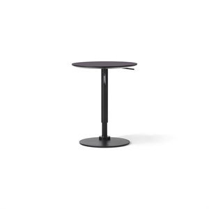 Audo Branch Side Table Black/ Linoleum Charcoal