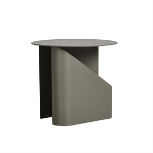 Woud Sentrum Side Table Taupe Metal