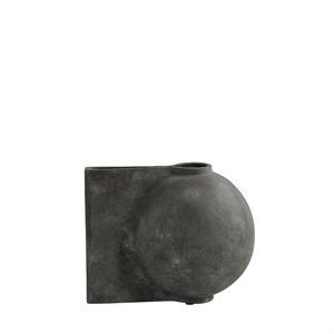 101 Copenhagen Offset Vase Mini Dark Grey