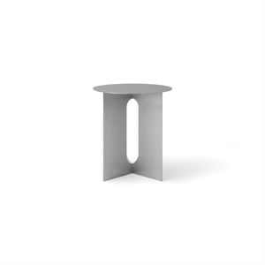 Audo Androgyne Base For Side Table Brushed Steel
