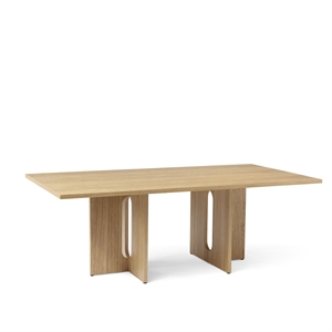 Audo Androgyne Dining Table Rectangular 210x109 cm Oak