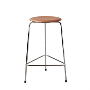 Fritz Hansen High Dot Stool Walnut