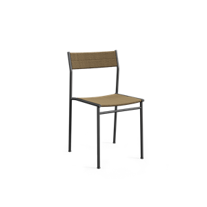 Northern Vev Dining Chair Black/Brown Rope