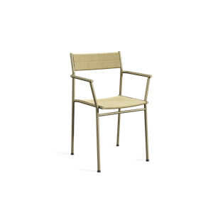 Northern Weave Dining Chair With Armrests Grey Beige/Natural