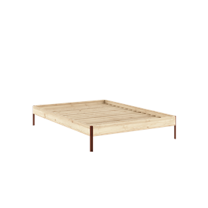 Karup Design Core Bed Frame 140x200 Raw/Terra Red