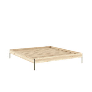 Karup Design Core Bed Frame 180x200 Raw/Sage Green