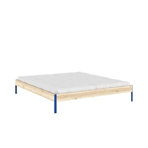 Karup Core Bed Frame 180x200 Raw/Vivid Blue