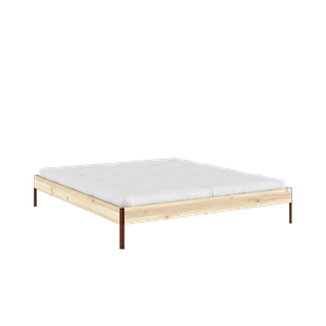 Karup Core Bed Frame 180x200 Raw/Terra Red