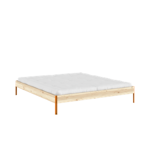 Karup Design Core Bed Frame 180x200 Raw/Solar Orange