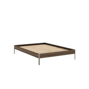 Karup Design Core Bed Frame 140x200 Carob Brown/Sage Green