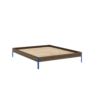 Karup Design Core Bed Frame 160x200 Carob Brown/Vivid Blue