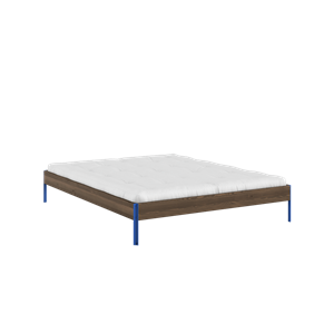 Karup Design Core Bed Frame 160x200 Carob Brown/Vivid Blue