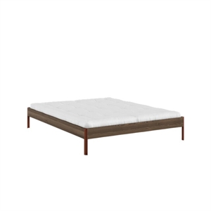 Karup Core Bed Frame 160x200 Carob Brown/Terra Red
