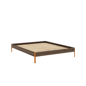 Karup Design Core Bed Frame 160x200 Carob Brown/Solar Orange