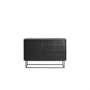 Woud Virka Chest of Drawers Tall Black